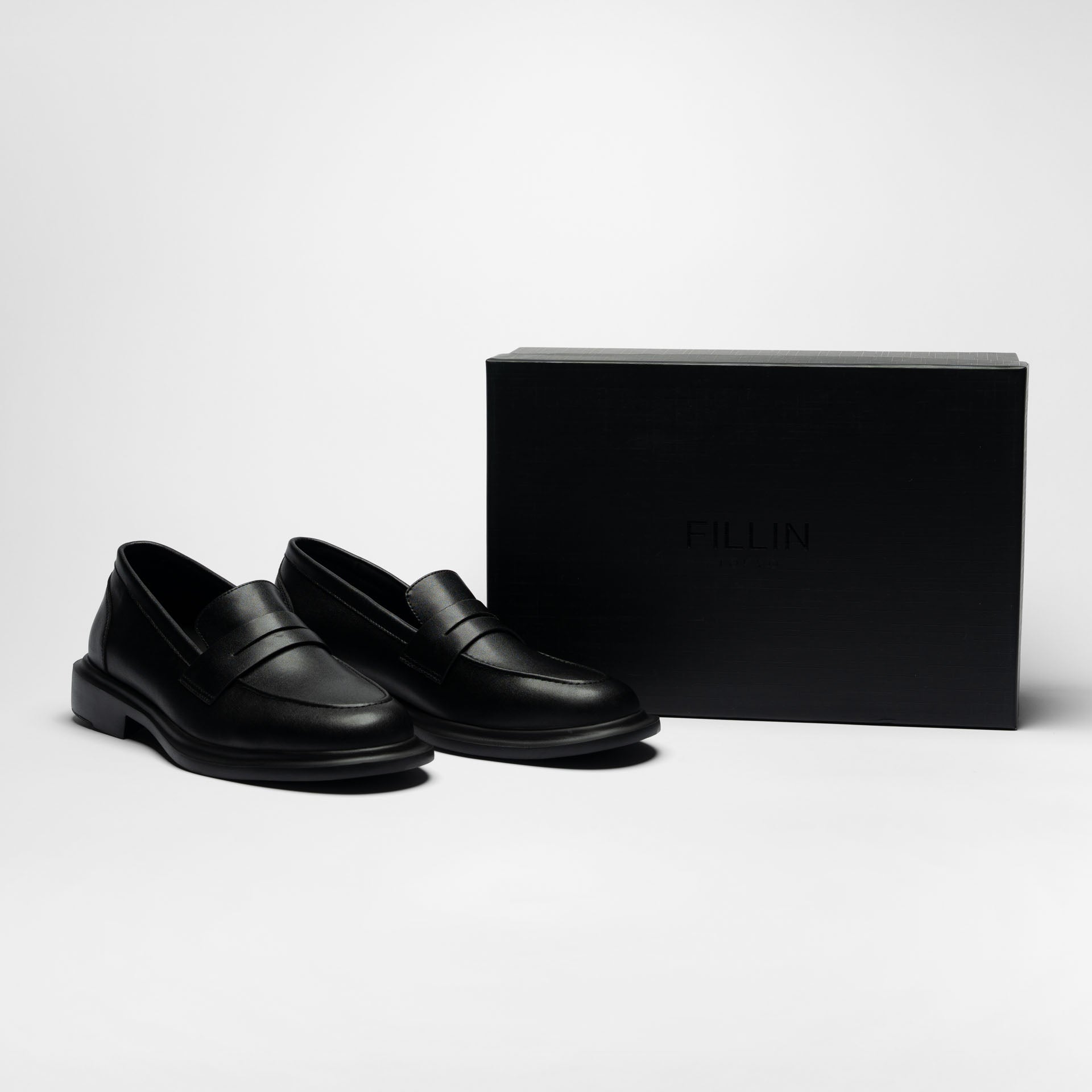 フィルイン　ローファー　ブラック HOMME｜LOAFER – FILLIN