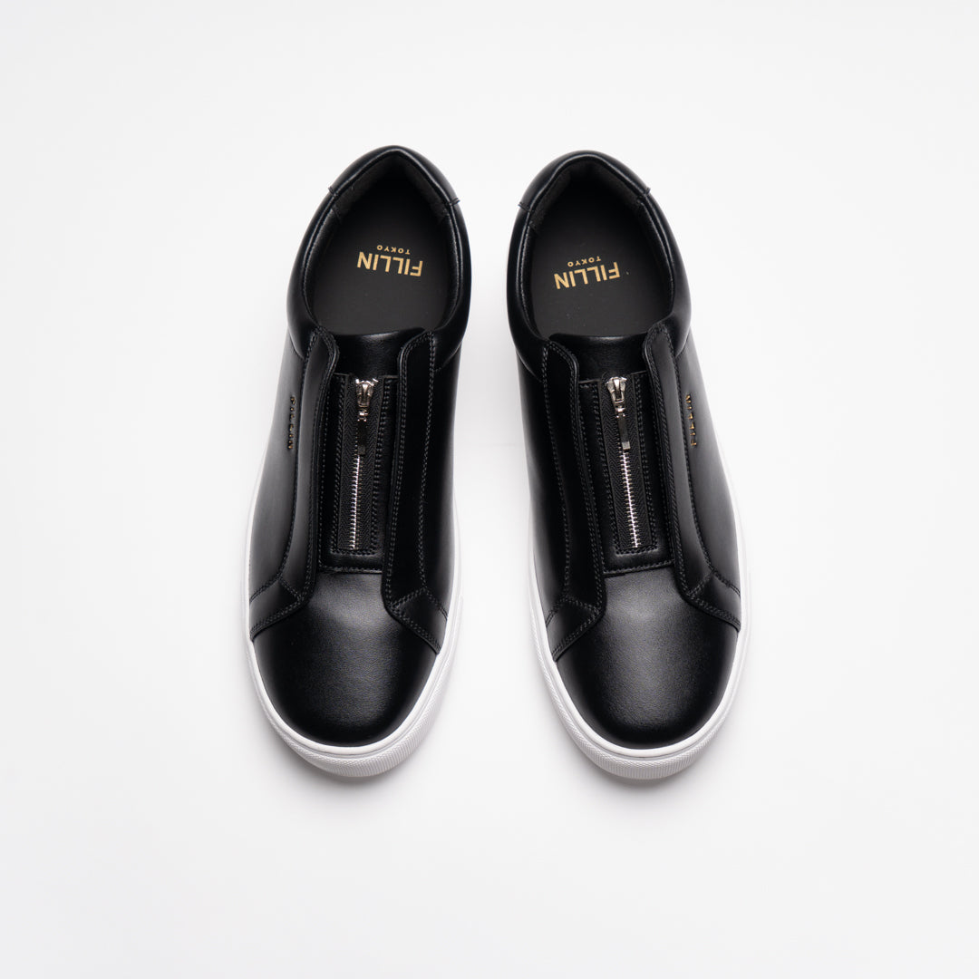FILLIN CLASSIC ZIPスニーカー　シークレットシューズ CLASSIC ZIP｜BLACK & WHITE – FILLIN