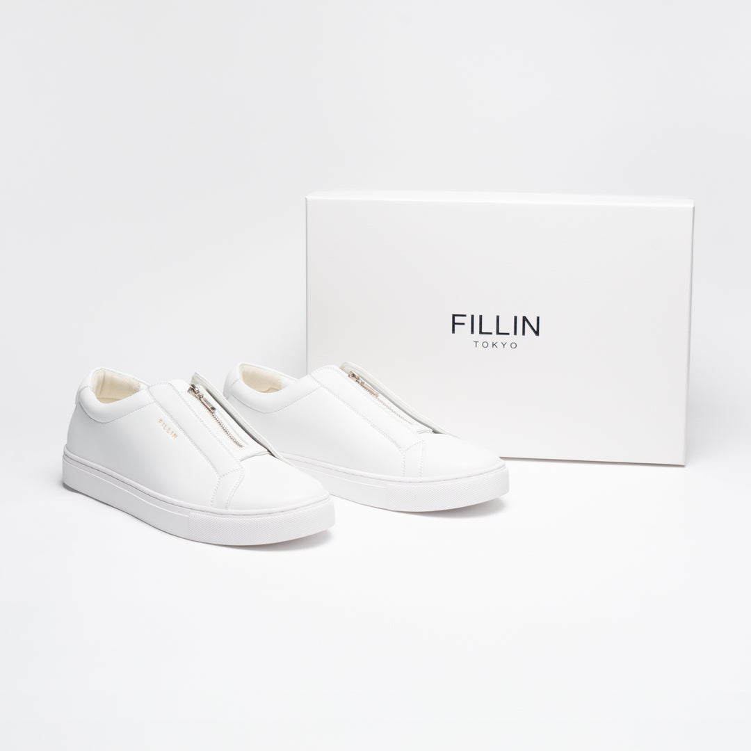 CLASSIC ZIP｜WHITE – FILLIN