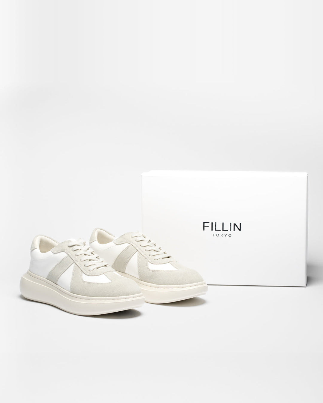 FILLIN ACCOLE フィルイン ジャーマントレーナー 25cm ACCOLE｜WHITE – FILLIN