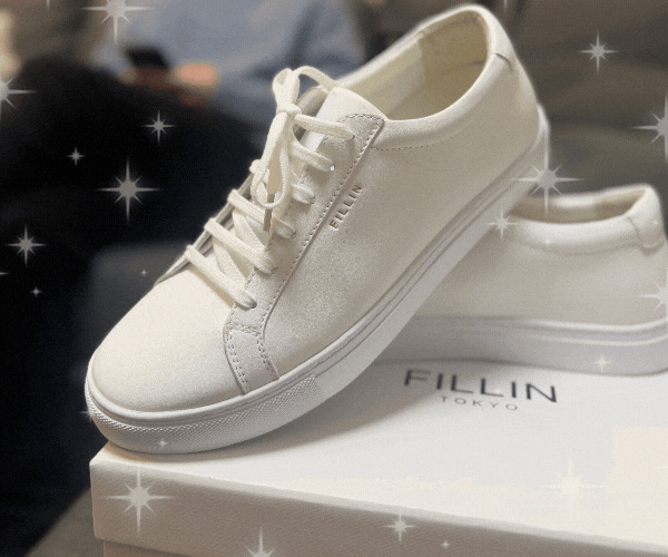 m*o様 FILLIN TOKYO スニーカー ホワイト グレー 〜背が高くみえ 履くだけで身長+5.5cm！身長も、男の魅力も格上げ。今年一のベストバイ
